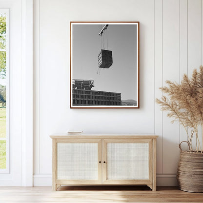 Shasta Dam Construction December 1941 Historical Photo