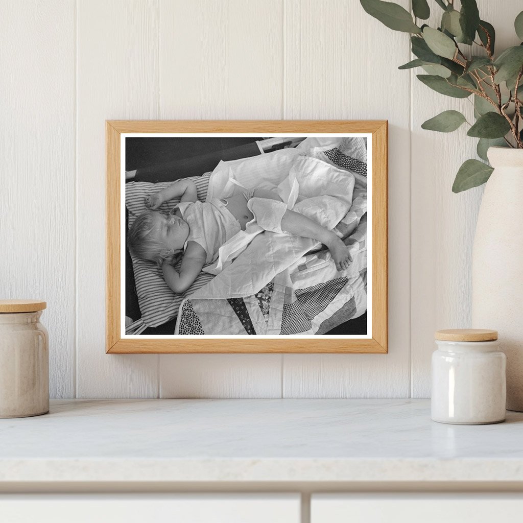 1942 Nursery School Scene at Farm Workers Community