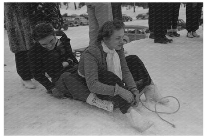 Winter Activities in Sequoia National Park March 1942