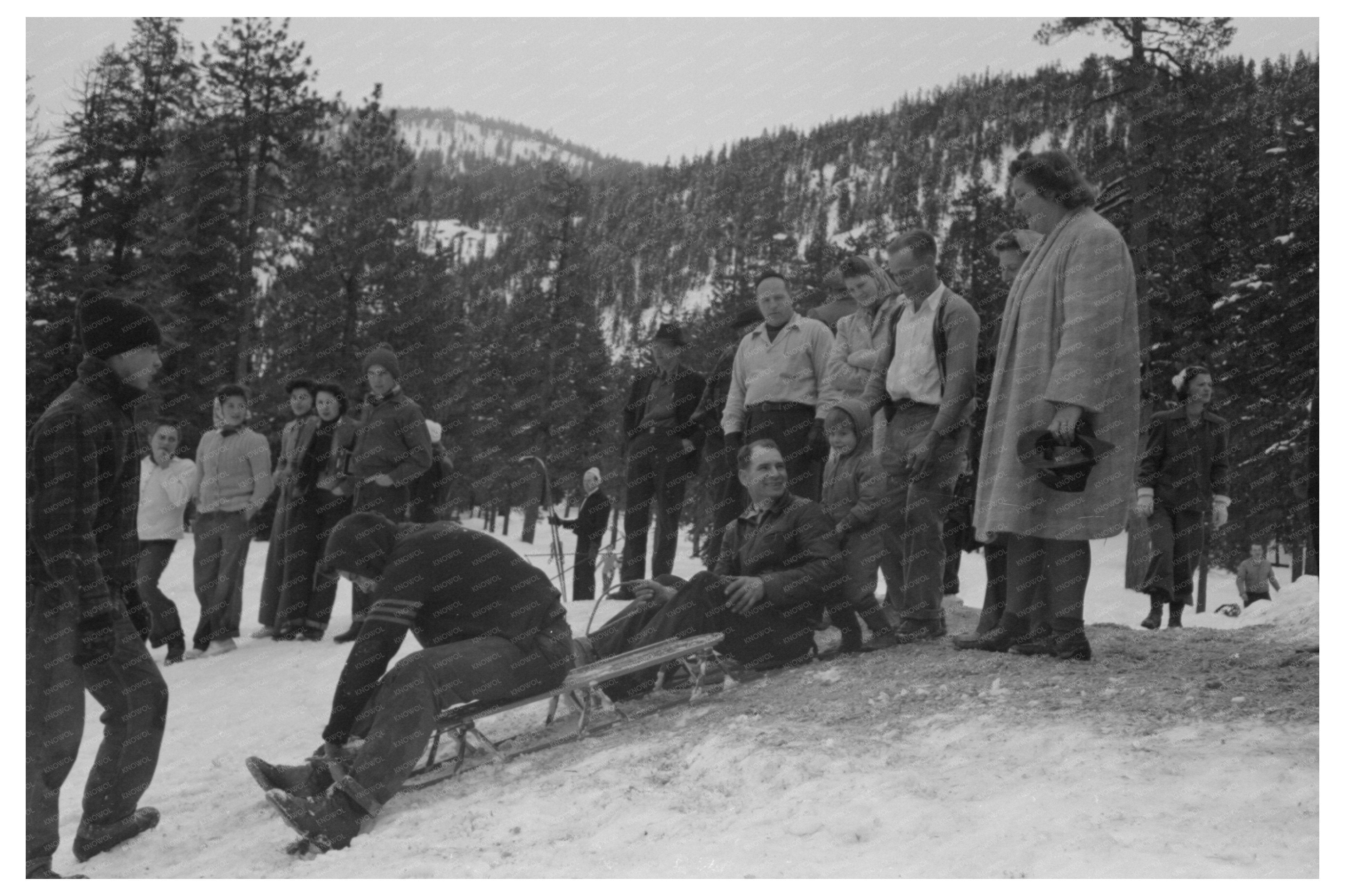 Sequoia National Park Aircraft Takeoff March 1942