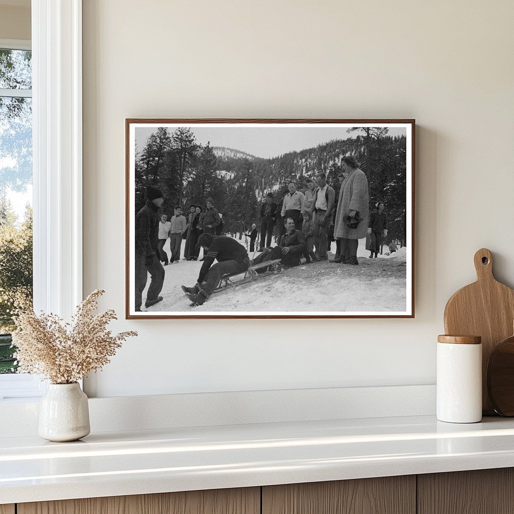 Sequoia National Park Aircraft Takeoff March 1942