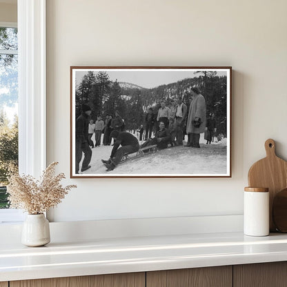 Sequoia National Park Aircraft Takeoff March 1942