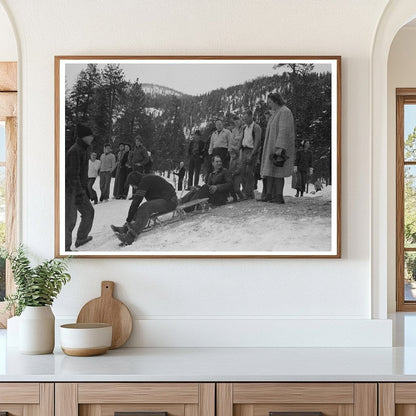 Sequoia National Park Aircraft Takeoff March 1942