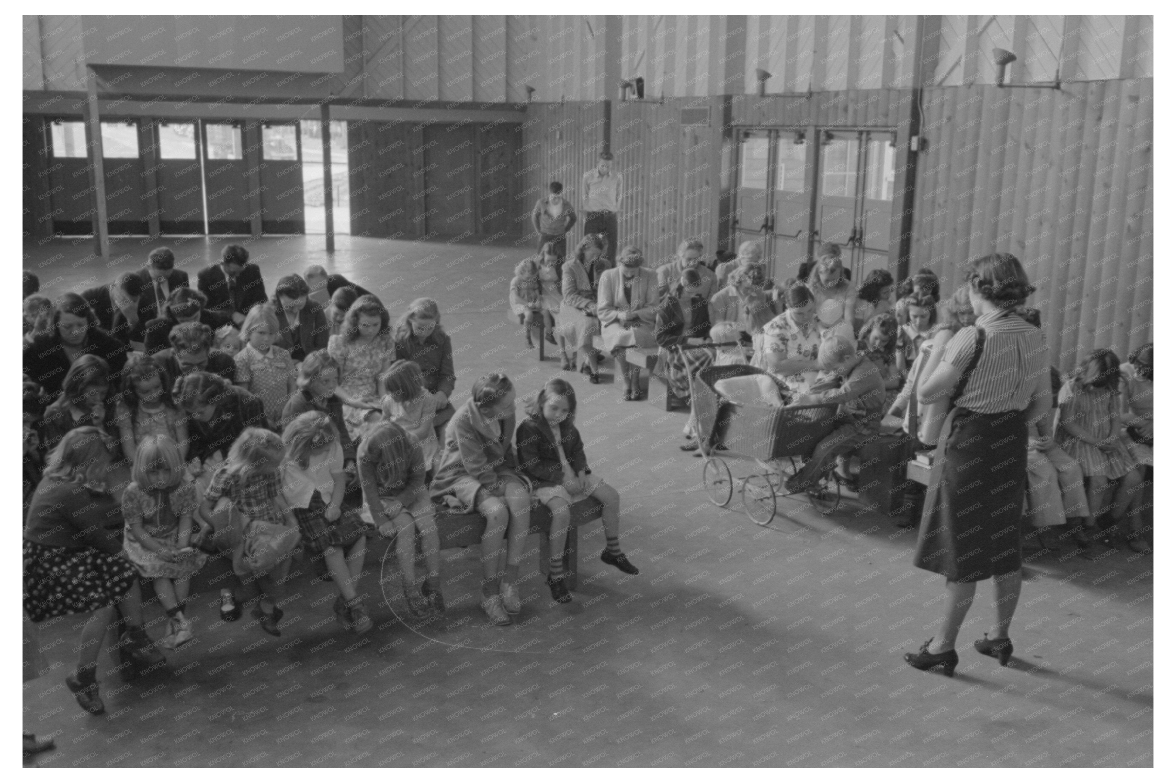 Woodville California Sunday School Activities March 1942