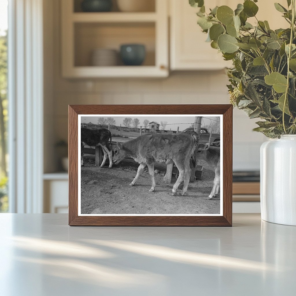 Calf at Farm Security Administration Casa Grande Farms 1942