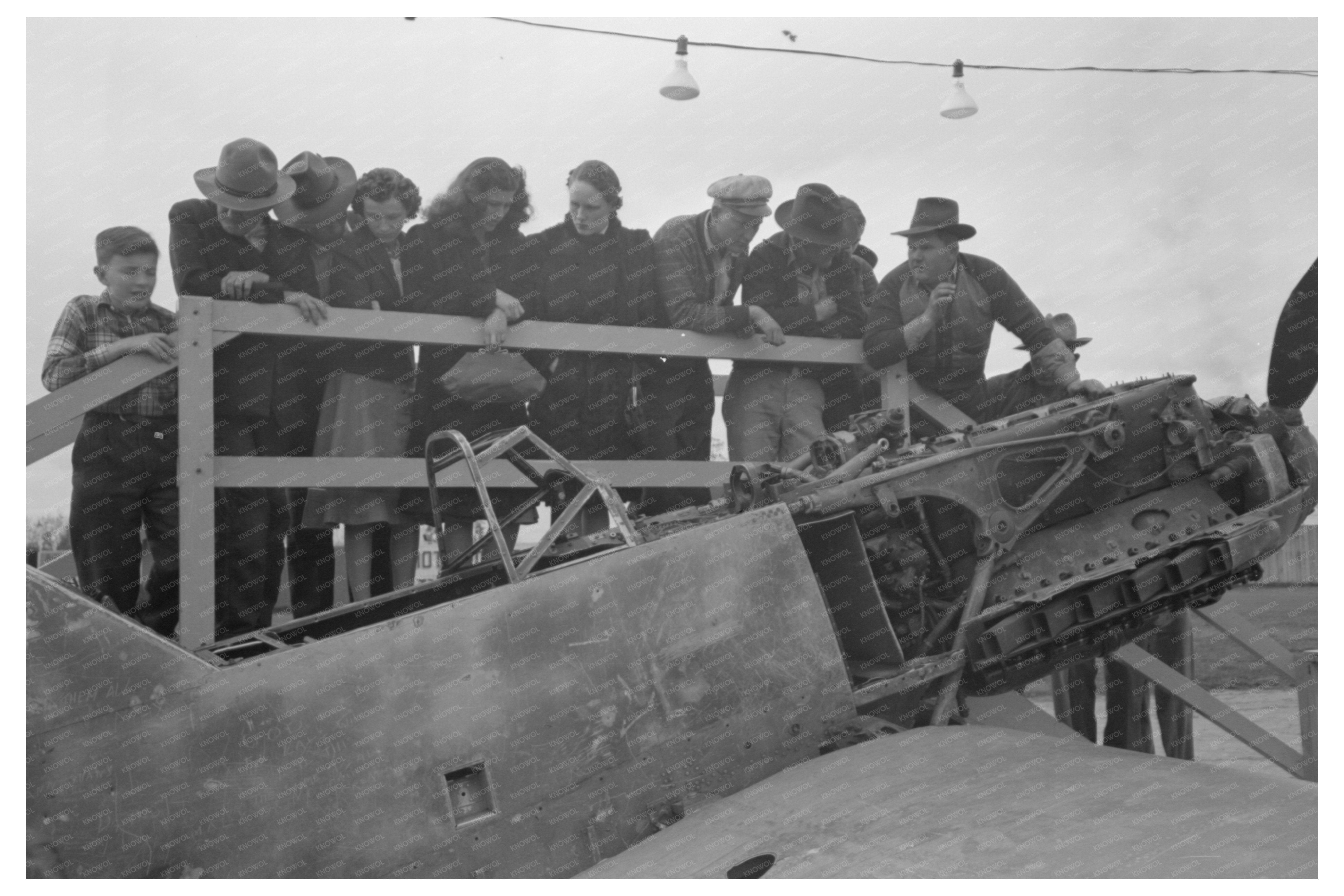 German Messerschmitt Aircraft Display Bakersfield 1942