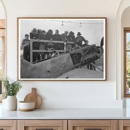 German Messerschmitt Aircraft Display Bakersfield 1942