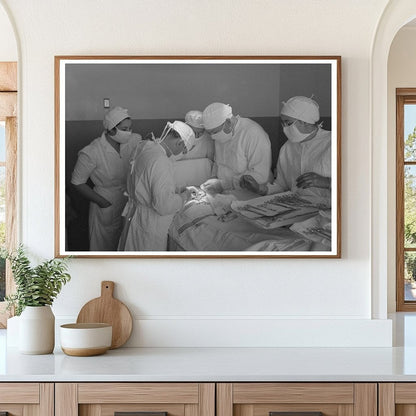 Medical Operation at Cairns General Hospital 1942