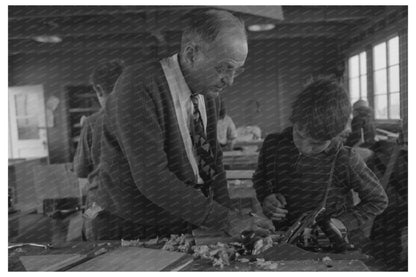 Vocational Training in Woodwork Eleven Mile Corner 1942