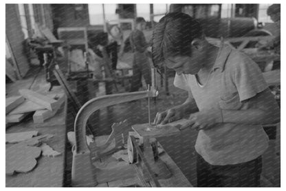 Woodwork Training Class for Farmworkers Arizona 1942