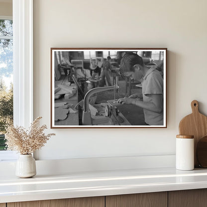 Woodwork Vocational Training Class February 1942 Arizona