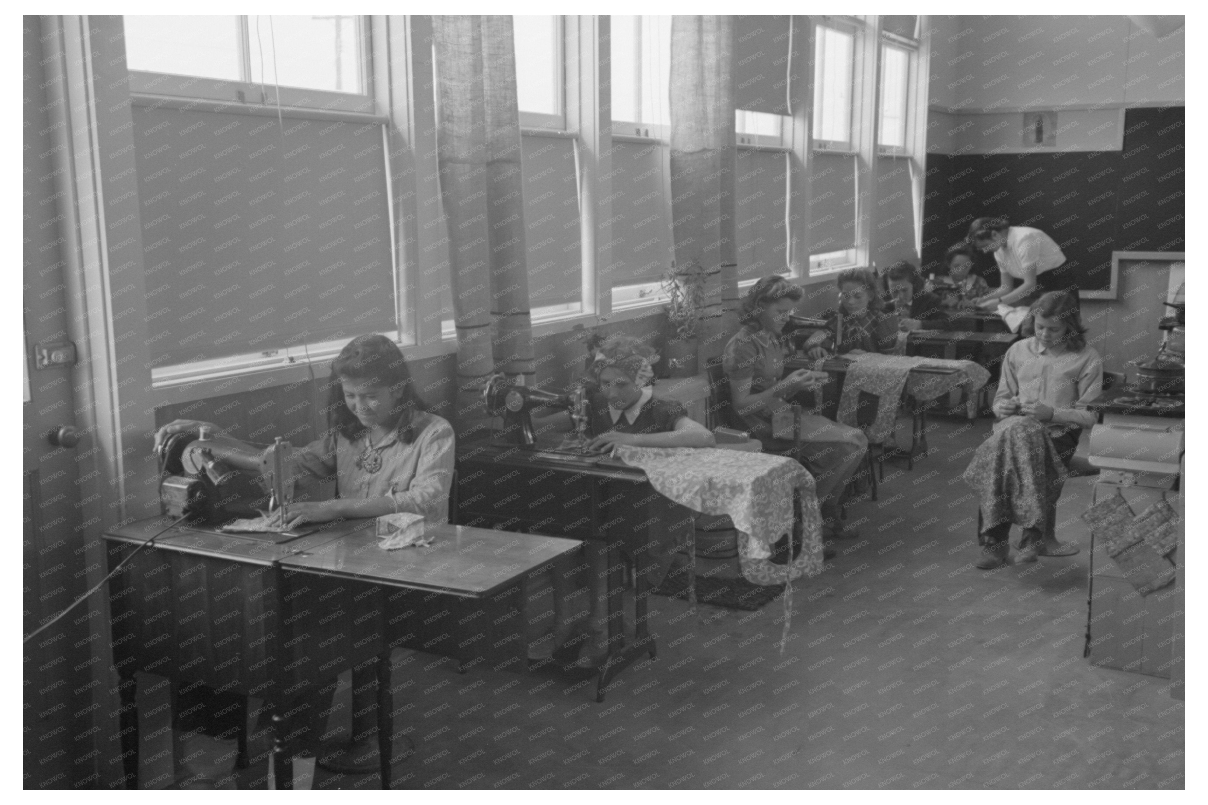 Home Economics Class for Migrant Workers Arizona 1942
