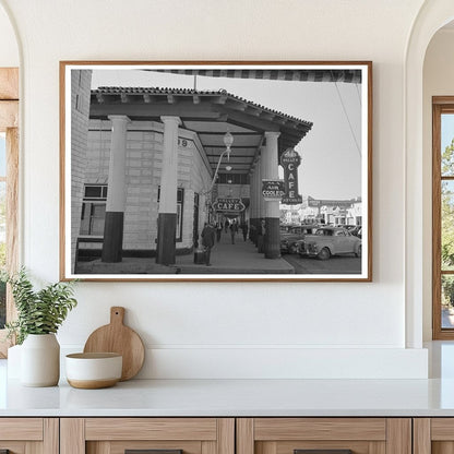 Yuma Arizona Street Scene February 1942 Vintage Photo