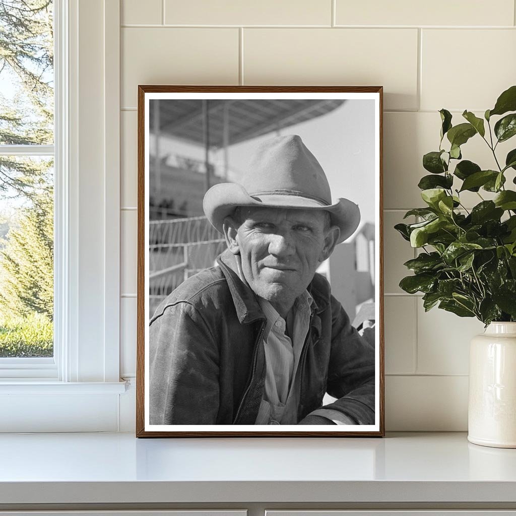 Cattleman at Imperial County Fair El Centro California 1942