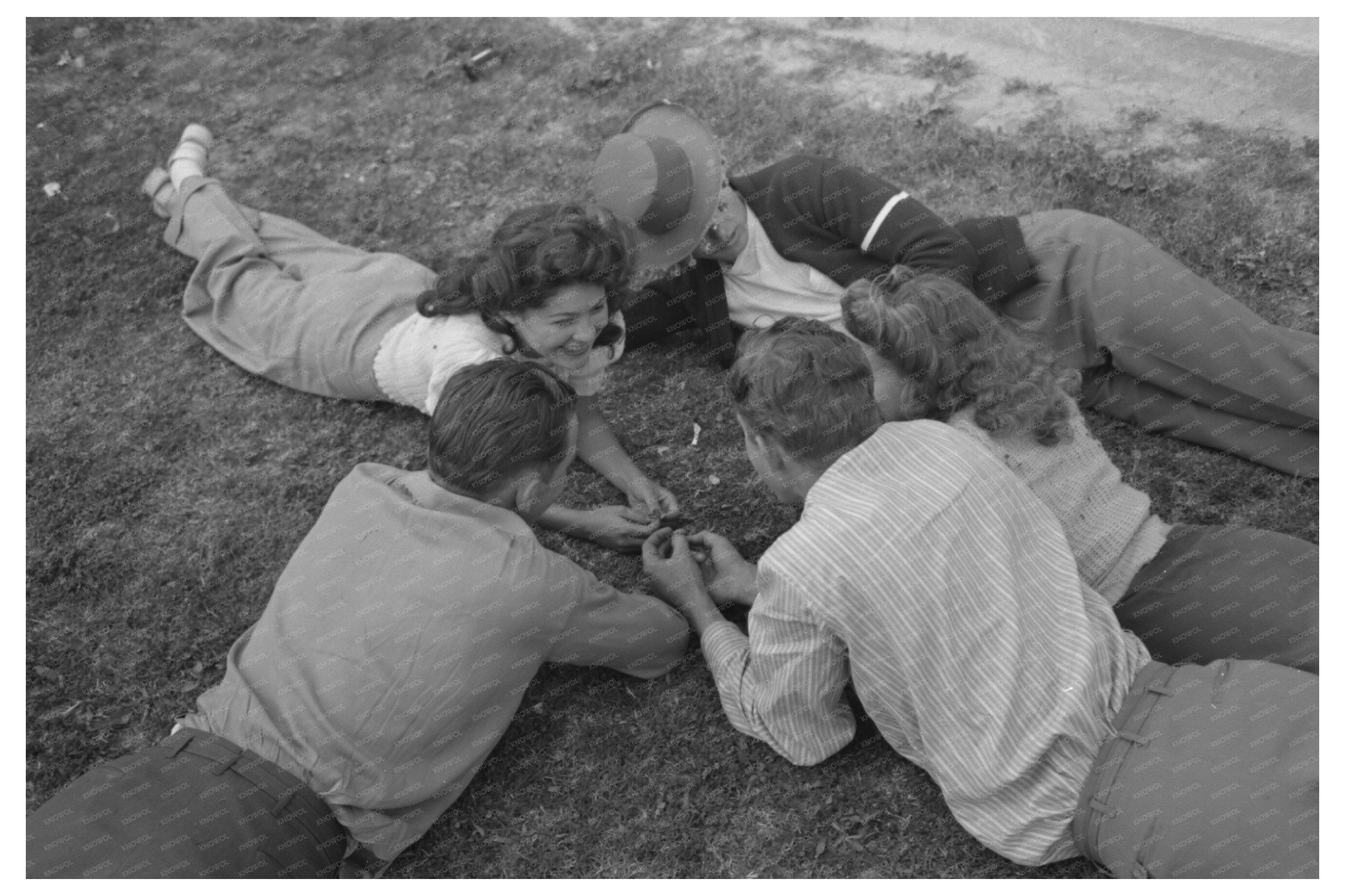 Young People at Imperial County Fair 1942