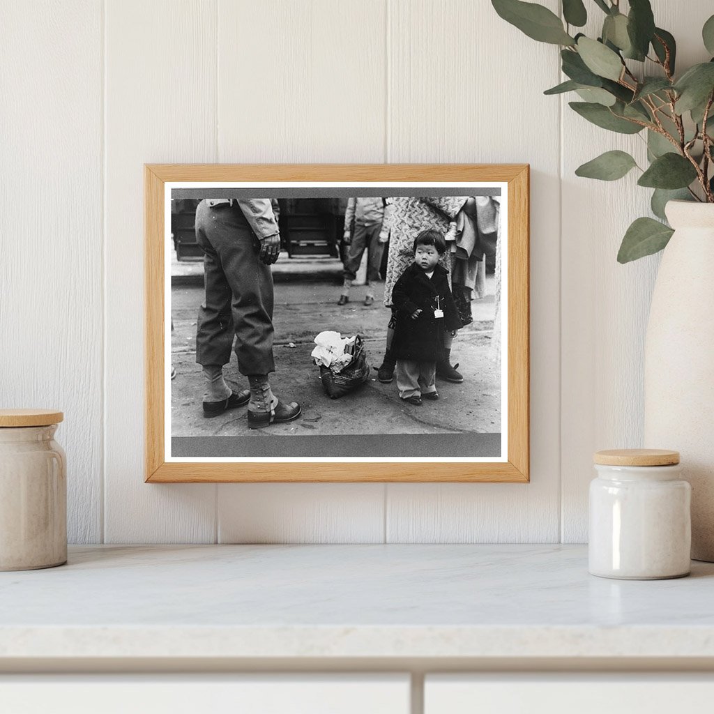 Japanese-American Family Evacuated April 1942 Los Angeles