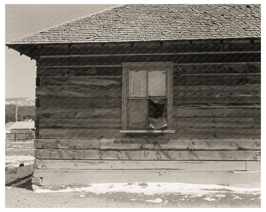 Widtsoe Utah House Detail 1936 Vintage Image