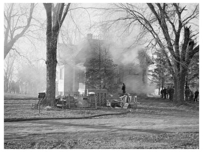 Fire in Aledo Illinois Residence November 1936