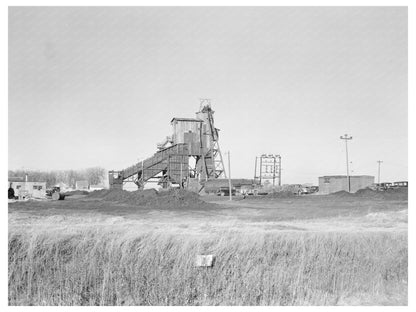 Coal Mine in Central Iowa December 1936