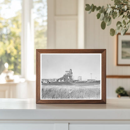 Coal Mine in Central Iowa December 1936