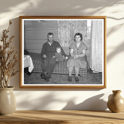 1936 Rural Iowa Family on Crop Share Farm