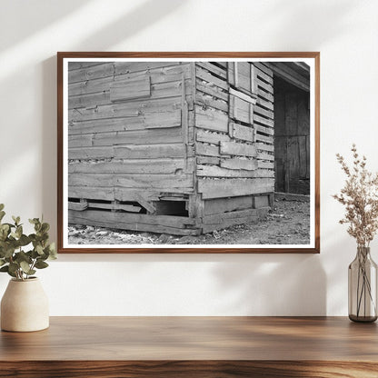 Corn Crib Detail Needing Repairs Des Moines Iowa December 1936