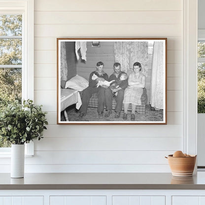 Iowa Farming Family in One-Room Shack December 1936