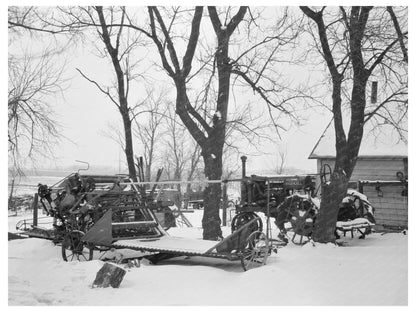 Vintage Agricultural Machinery at Nelson Brothers Farm 1936