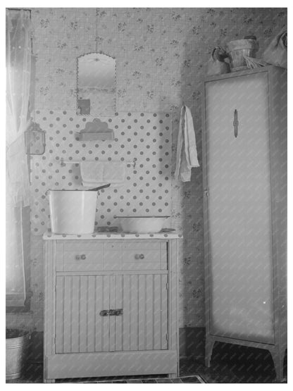 Washstand in a 1936 Iowa Farm Home