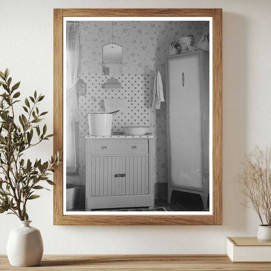 Washstand in a 1936 Iowa Farm Home