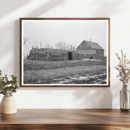 Rex Inman Farm Building Estherville Iowa December 1936