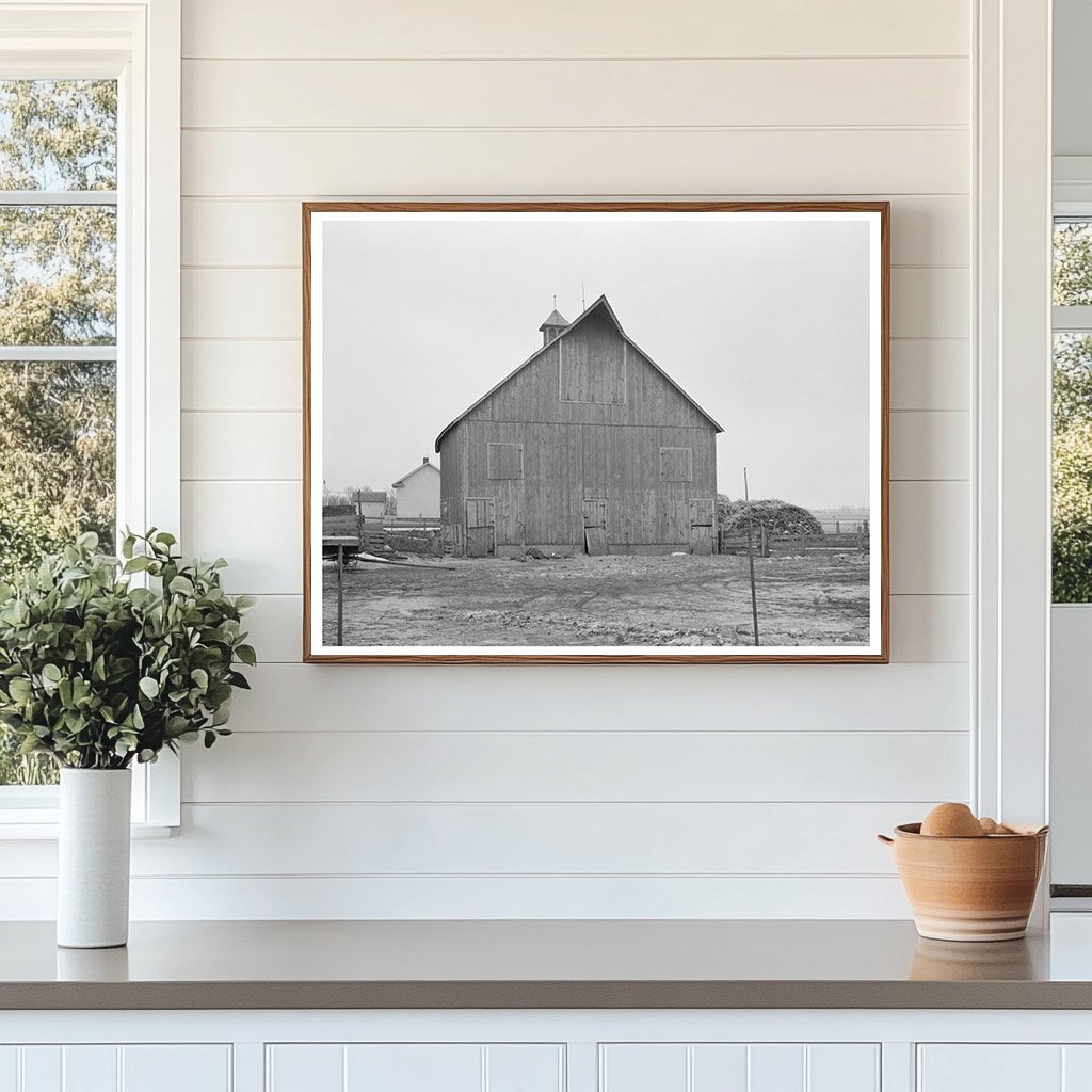 Lyle Askeland Farm Barn Emmet County Iowa 1936