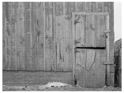 Lyle Askeland Farm Barn Detail December 1936