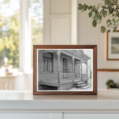 Iowa Farm Front Porch December 1936 FSA OWI Collection