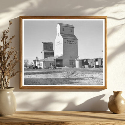 Farmers Cooperative Elevator Ruthven Iowa 1936