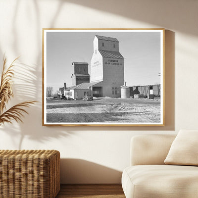 Farmers Cooperative Elevator Ruthven Iowa 1936