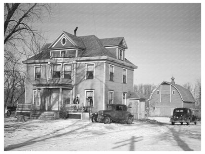 House of H.H. Tripp Farm Iowa December 1936