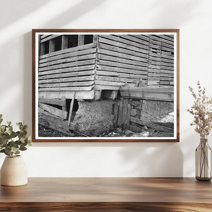 Corn Crib Detail on Lyle Askedland Farm December 1936