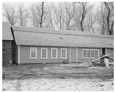 1936 Chicken House on Farm in Emmet County Iowa