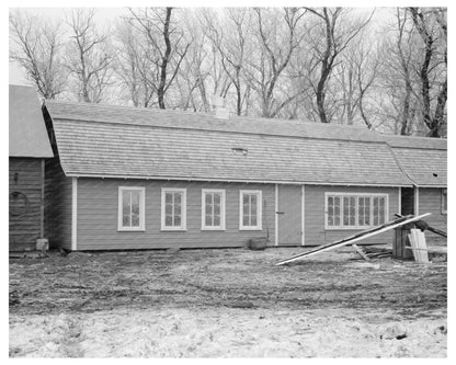 1936 Chicken House on Farm in Emmet County Iowa