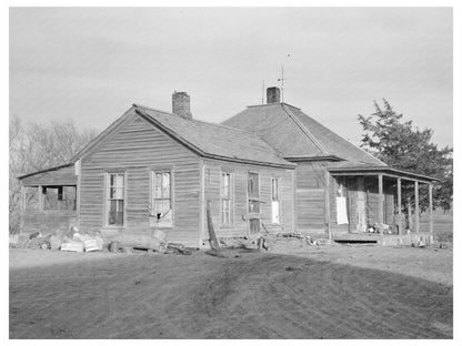 Vintage Farmhouse in Little Sioux Township Iowa 1936