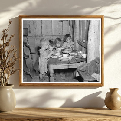 Christmas Dinner in Rural Iowa December 1936
