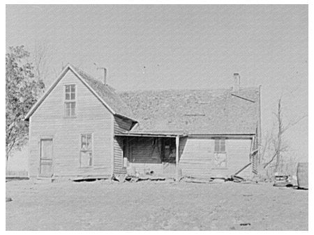 House of Ellison Parks Farm Iowa January 1937