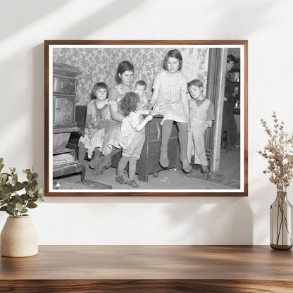 Alfred Atkinson Family Farming in Iowa January 1937