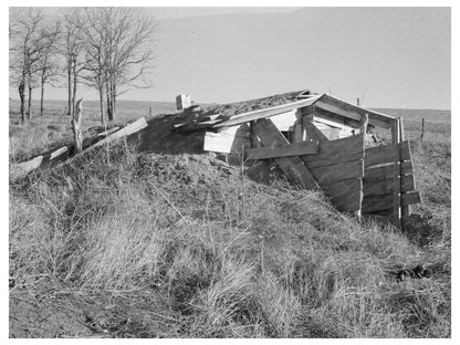 Frank Moody Family Home Near Anthon Iowa January 1937