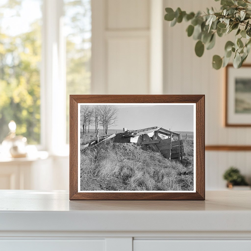 Frank Moody Family Home Near Anthon Iowa January 1937