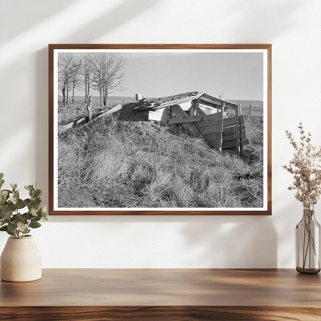 Frank Moody Family Home Near Anthon Iowa January 1937