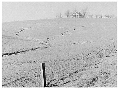 Soil Erosion in Posey County Indiana 1937