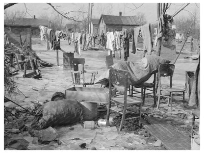 Maunie Illinois Flood Aftermath February 1937 Image