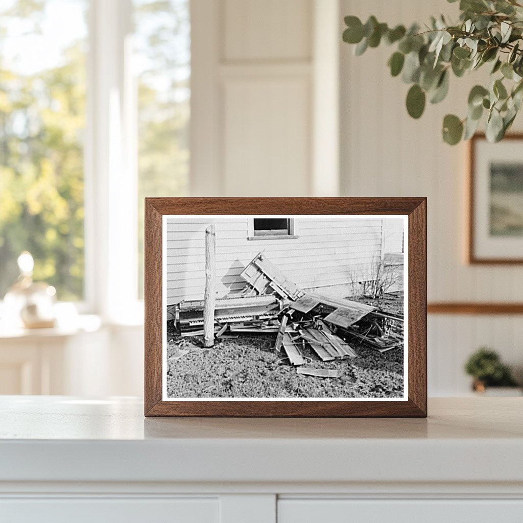 Flood Aftermath in Posey County Indiana February 1937